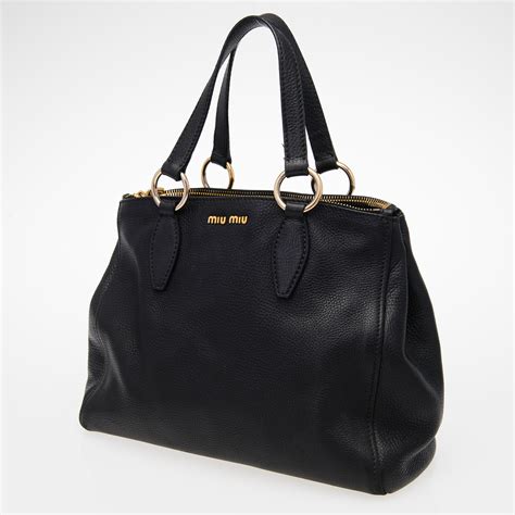 miu miu black leather tote bag|joie miu suede tote.